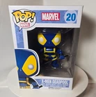 Funko Pop! Vinyl-Marvel-X-Men Deadpool WIth Gun And Sword (Blue-Yellow) #20