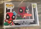 Funko Pop Vinyl Mermaid Deadpool 321 Metallic Target Exclusive 2018 W/ Protector