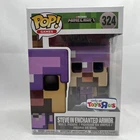 Funko Pop! Vinyl: Minecraft - Steve (w/ Enchanted Armor) - Toys R Us (Exclusive)