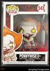 Funko Pop Vinyl Movies #543 Pennywise (w/ Severed Arm) 2018 Amazon Exclusive