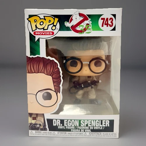 Funko Pop! Vinyl Movies: Ghostbusters - Dr. Egon Spengler #743 - Vaulted - New