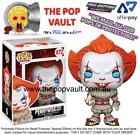 FUNKO POP VINYL MOVIES IT CHAPTER ONE #472 PENNYWISE WITH BOAT BLUE EYES VAULTED