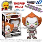 FUNKO POP VINYL MOVIES IT CHAPTER ONE #472 PENNYWISE WITH BOAT YELLOW EYES BNIB