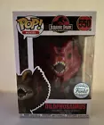 Funko Pop Vinyl Movies Jurassic Park Dilophosaurus 550 Figure Collectable Red