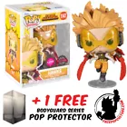 FUNKO POP VINYL MY HERO ACADEMIA HAWKS FLOCKED #1147 EXCLUSIVE + PROTECTOR