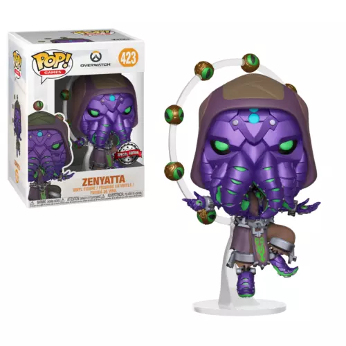 Funko Pop! Vinyl: Overwatch - Zenyatta - Blizzard Games (Exclusive) #423