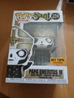 Funko Pop! Vinyl: Papa Emeritus III (Metallic) #204 Ht Excl. Minor Mark See Pics