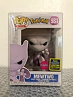 Funko Pop! Vinyl: Pokémon - Mewtwo (Flocked) - Funko Web (FW) (Exclusive) #581