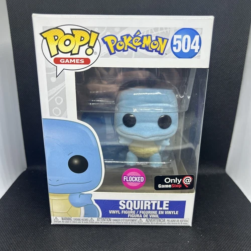 Funko Pop! Vinyl: Pokémon - Squirtle (Flocked) - GameStop (Exclusive) #504