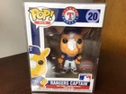 Funko Pop! Vinyl: Rangers Captain #20 MLB Baseball Mascots in Protector