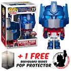 FUNKO POP VINYL RETRO TOYS TRANSFORMERS OPTIMUS PRIME METALLIC #22 EXCLUSIVE