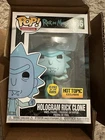 Funko Pop! Vinyl: Rick and Morty - Hologram Rick Clone #659 Glow in the Dark