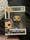 Funko Pop! Vinyl: Rick and Morty - Purge Suit Morty Suit #567
