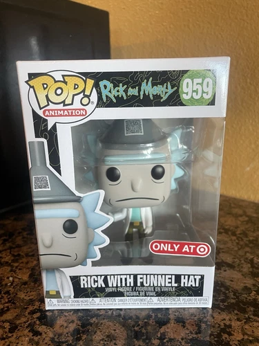 Funko Pop! Vinyl: Rick and Morty - Rick with Funnel Hat - Target (Exclusive)...