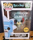 Funko Pop! Vinyl: Rick and Morty - Teddy Rick (Chase)  #662 w/Protector