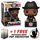 FUNKO POP VINYL RUN DMC - JAM MASTER JAY #201 VINYL FIGURE + POP PROTECTOR