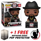 FUNKO POP VINYL RUN DMC - JAM MASTER JAY #201 VINYL FIGURE + POP PROTECTOR