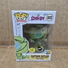 Funko POP Vinyl Scooby Doo Captain Cutler Glow Popcultcha Exclusive 632 EXC COND