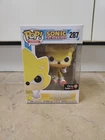 Funko Pop Vinyl Sonic the Hedgehog Super Sonic GameStop Exclusive Toy Figure