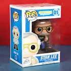 Funko Pop Vinyl Stan Lee Convention Exclusive 01 Excelsior T-Shirt W/ Protector