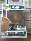 Funko Pop! Vinyl: Star Wars - Admiral Ackbar - Amazon (Exclusive) #617