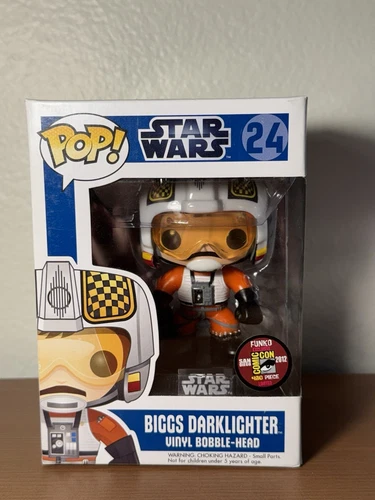 Funko Pop! Vinyl: Star Wars Biggs Darklighter #24 SDCC 2012 NRFB 480 PIECES SOLD