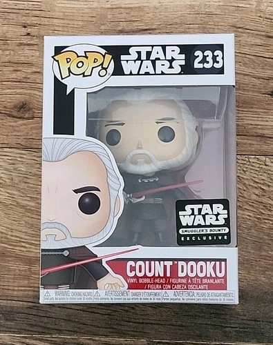 Funko Pop! Vinyl: Star Wars - Count Dooku - Smuggler's Bounty (Exclusive) #233