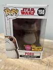 Funko Pop! Vinyl: Star Wars - Porg #198 Flocked Hot Topic Exclusive Bobble Head