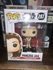 Funko Pop! Vinyl: Star Wars - Princess Leia Ewok Village #287 w/ Protector (B12)