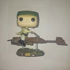 Funko Pop Vinyl Star Wars Princess Leia with Speeder Bike #228 (exclusive)