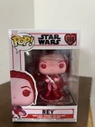 Funko Pop! Vinyl: Star Wars - Rey #588 (2022) Valentines Pink