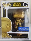 Funko Pop! Vinyl: Star Wars - Rey (Gold) (Metallic) - Walmart (Exclusive) #114