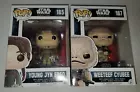 Funko Pop! Vinyl: Star Wars Rogue Young Jyn Erso #185 / Weeteef Cyubee #187