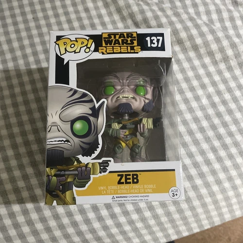 Funko Pop! Vinyl: Star Wars - Zeb #137 Star Wars Rebels