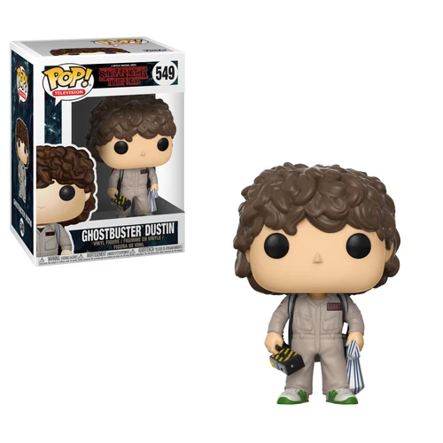 Funko Pop! Vinyl: Stranger Things - Dustin Henderson (Ghostbusters) #549