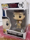Funko Pop! Vinyl: Stranger Things - Eleven - (Benny's Burgers) #718 New In Dmg B
