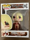 Funko Pop! Vinyl Super 6 in: Attack on Titan - Female Titan 6” #233 w/protector