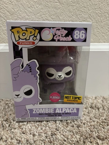 Funko Pop! Vinyl: Tasty Peach - Zombie Alpaca (Flocked) (Purple) - Hot Topic...
