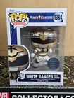 Funko Pop Vinyl - Television #1384 White Ranger Sword -New- Power Rangers - Excl