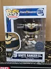Funko Pop Vinyl - Television #1384 White Ranger Sword -New- Power Rangers - Excl