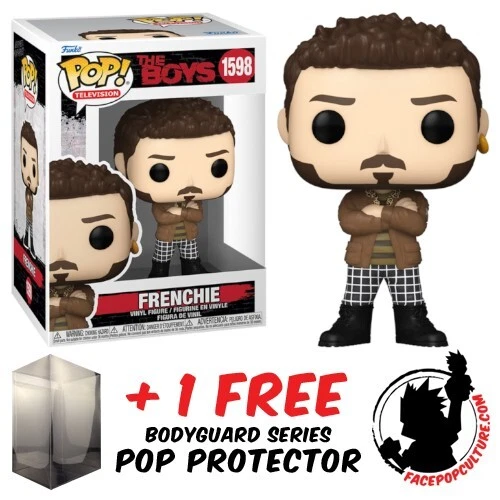 FUNKO POP VINYL THE BOYS FRENCHIE #1598 VINYL FIGURE + PROTECTOR