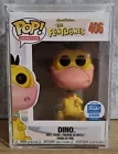 Funko Pop Vinyl - The Flintstones - Dino (Yellow) #406 + Hard Case