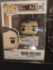 Funko Pop! Vinyl: The Office - Michael with Check #1395 W Protector