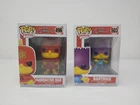 Funko Pop! Vinyl: The Simpsons - Bart Man # 503 & Radioactive Man #496