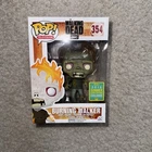 Funko Pop! Vinyl: The Walking Dead - Burning Walker - Comic Con (Exclusive) #354