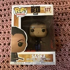 Funko Pop! Vinyl: The Walking Dead - Sasha Williams #577 with Pop Protector