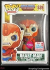 Funko Pop Vinyl TV #539 Beast Man (Flocked) 2017 Fall Convention Exclusive