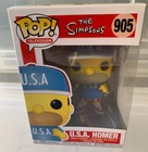 Funko Pop Vinyl USA Homer Figure. The Simpsons. 905  ( O3)