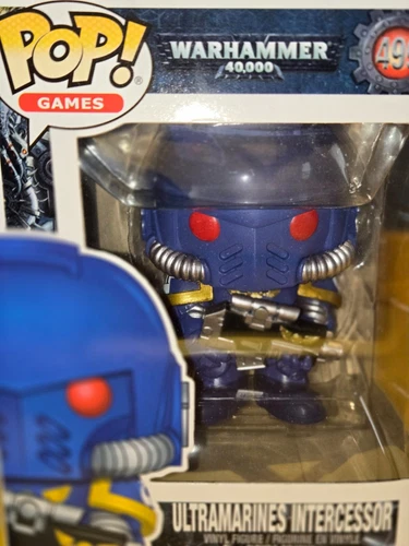 Funko Pop! Vinyl: Warhammer 40,000 - Ultramarines Intercessor #499