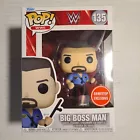 Funko Pop! Vinyl: WWE - Big Boss Man Figure - GameStop Exclusive #135 - NEW